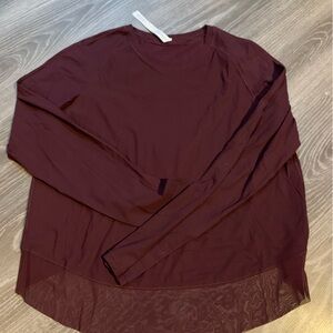 Lululemon Quick Pace Long Sleeve